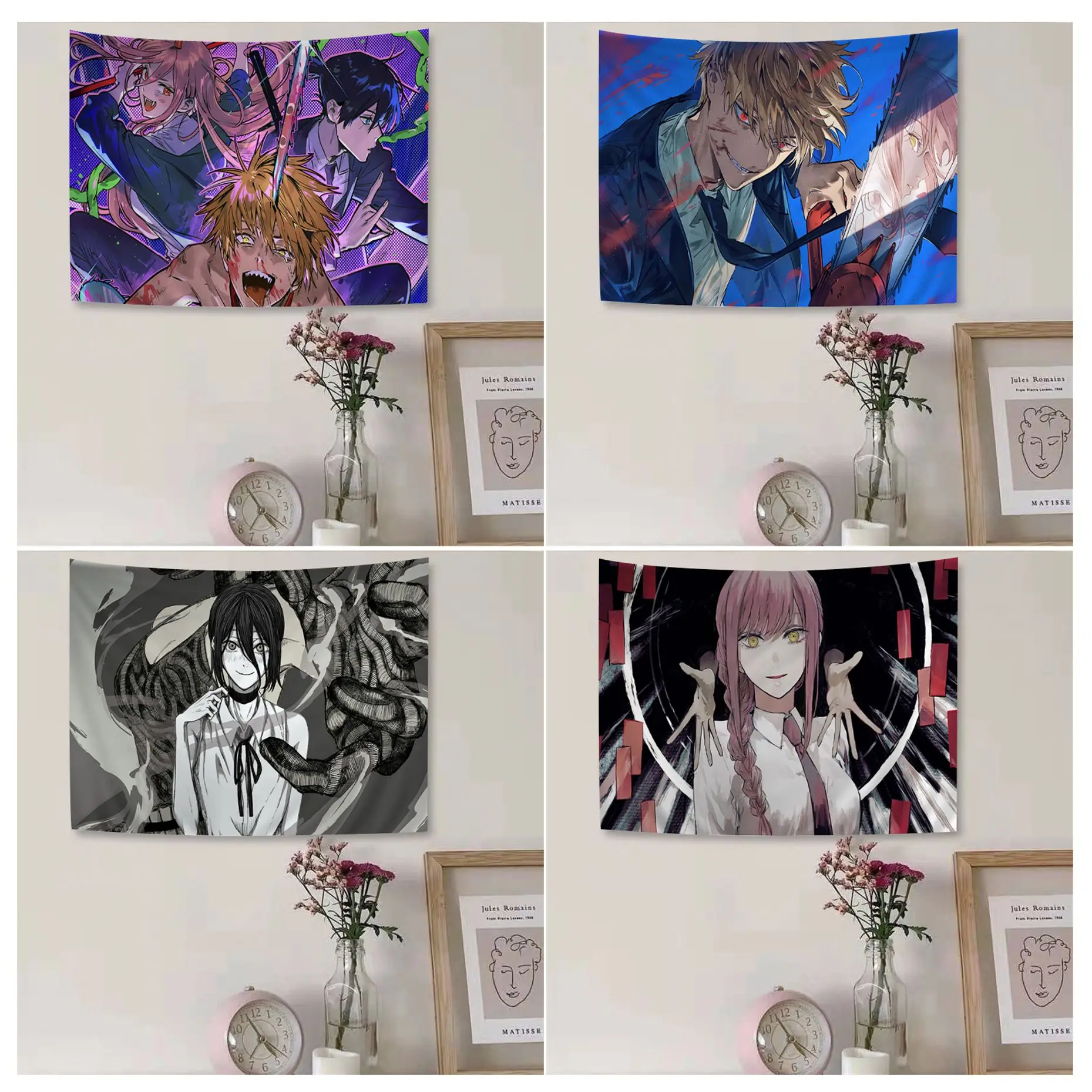 Anime Chainsaw Man Chart Tapestry Art Science Fiction Room Home Decor Home Decor
Anime Chainsaw Man Chart Tapestry Art Science Fiction Room Home Decor Home Decor