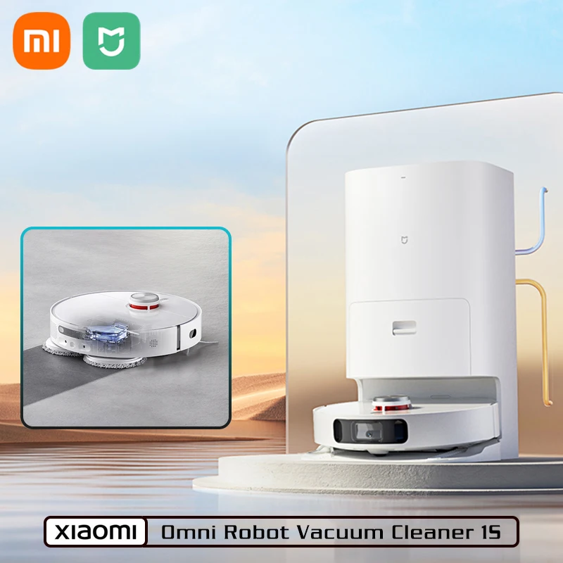 XIAOMI MIJIA Omni Robot Vacuum Cleaners Mop 1S Smart Home Cleaning Tools Dirt Disposal Dust Collection Self Cleaning Empty Dock
XIAOMI MIJIA Omni Robot Vacuum Cleaners Mop 1S Smart Home Cleaning Tools Dirt Disposal Dust Collection Self Cleaning Empty Dock