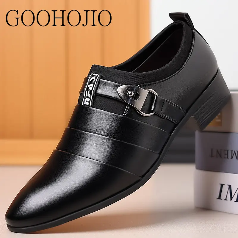 New Spring/Autumn Loafers for Men Wedding Shoes PU Leather Men Luxury Shoes Casual Business Men Dress Shoes Slip-On Solid
New Spring/Autumn Loafers for Men Wedding Shoes PU Leather Men Luxury Shoes Casual Business Men Dress Shoes Slip-On Solid