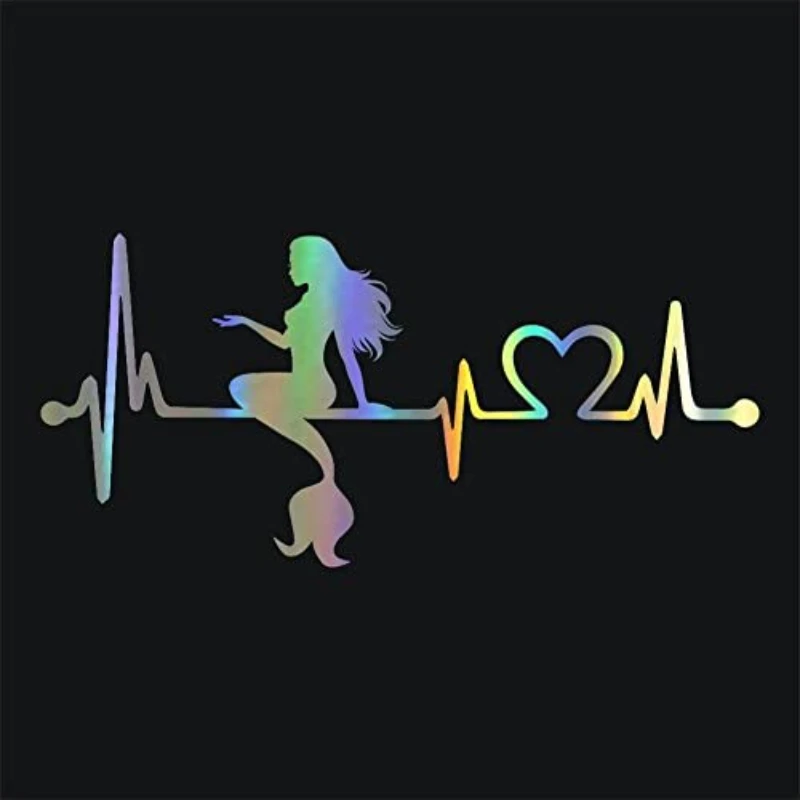 LLY-2386 Creativity Mermaid Heartbeat Lifeline Modeling Personality Car Stickers PVC Fashion Auto Window Bumper Waterproof Decal
LLY-2386 Creativity Mermaid Heartbeat Lifeline Modeling Personality Car Stickers PVC Fashion Auto Window Bumper Waterproof Decal