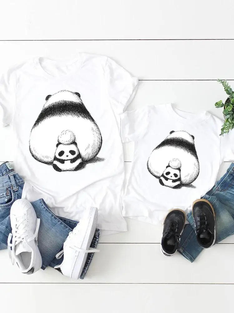 Family Matching Outfits Fashion Love Panda Women Kid Child Summer Mom Mama Girl Boy Mother Tshirt Tee T-shirt Clothes Clothing
Family Matching Outfits Fashion Love Panda Women Kid Child Summer Mom Mama Girl Boy Mother Tshirt Tee T-shirt Clothes Clothing