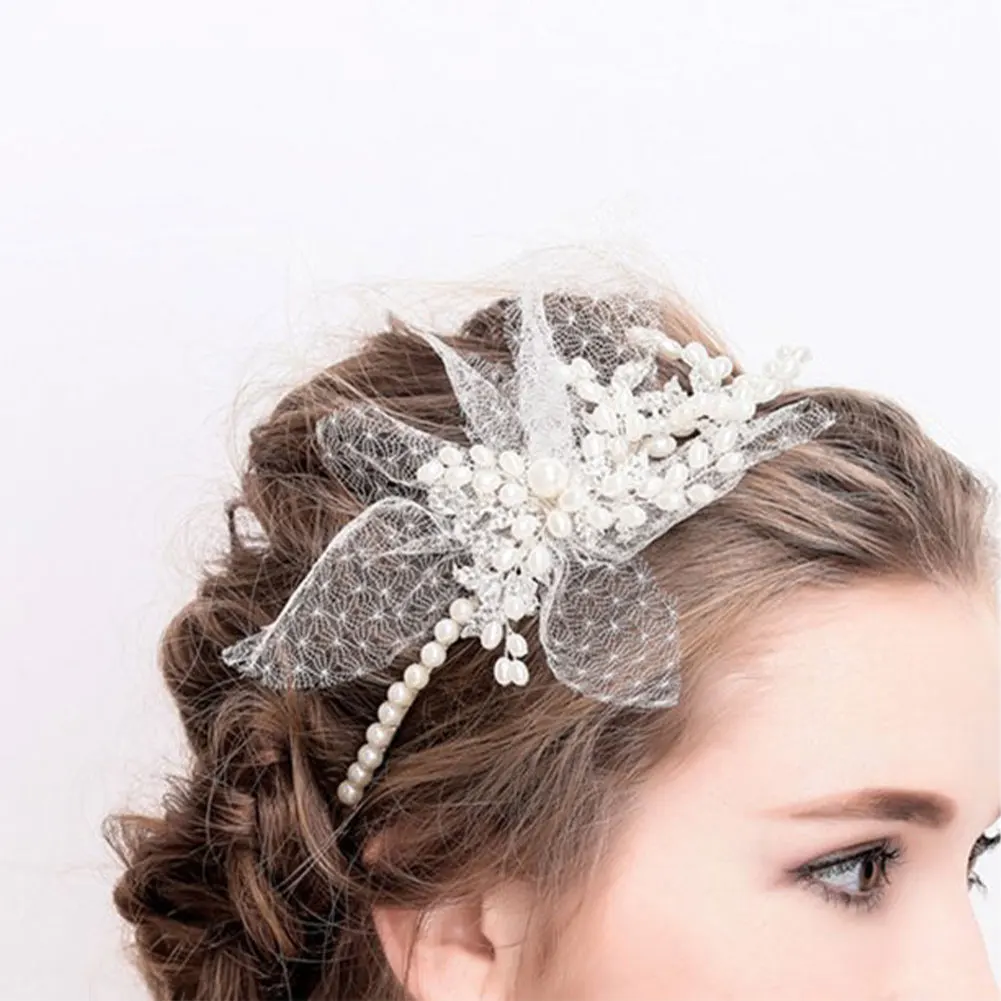 Party Elegant Photography Prop Hair Band Jewelry Daily Headdress Wedding Accessories Bridal Headband Crystal Pearl Headpiece
Party Elegant Photography Prop Hair Band Jewelry Daily Headdress Wedding Accessories Bridal Headband Crystal Pearl Headpiece