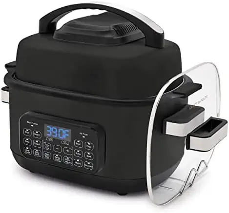 Multi-Function Contact Grill & Griddle, Healthy Ceramic Nonstick Aluminum, Two Sets of Grill & Waffle Plates, Adjustable
Multi-Function Contact Grill & Griddle, Healthy Ceramic Nonstick Aluminum, Two Sets of Grill & Waffle Plates, Adjustable
