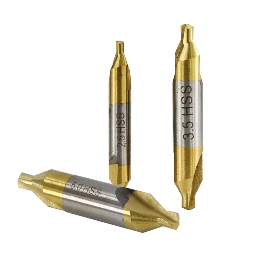 6pcs HSS Center Drill Bits TiN Coated Combined Countersinks Drill Hole Cutter Workshop Equipment Power Tools Drill Bits
6pcs HSS Center Drill Bits TiN Coated Combined Countersinks Drill Hole Cutter Workshop Equipment Power Tools Drill Bits
