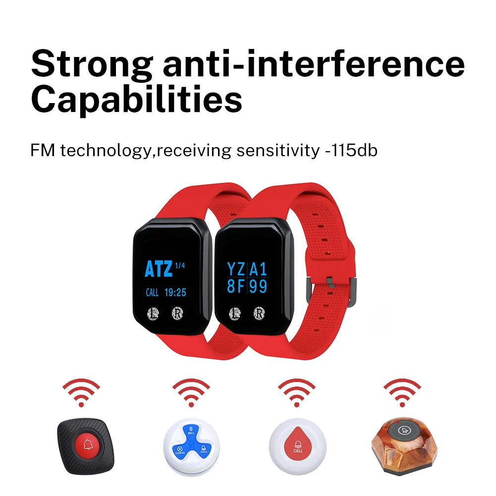 Calling Vibrating Charge Cheap System Rechargeable Receiver Wireless Remote Restaurant Pager Watch Waiter
Calling Vibrating Charge Cheap System Rechargeable Receiver Wireless Remote Restaurant Pager Watch Waiter