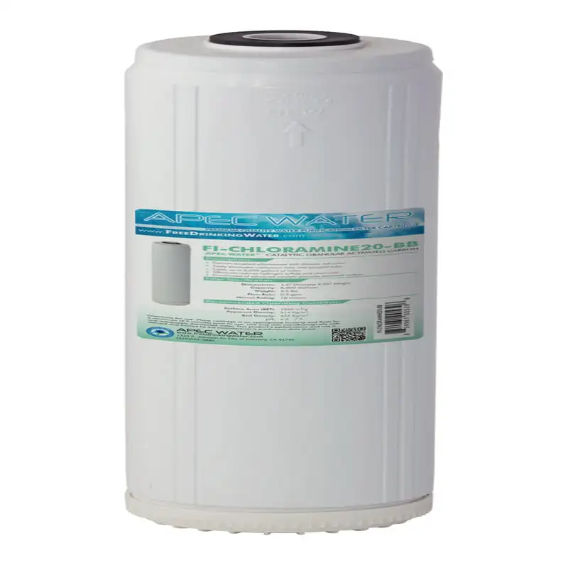 20" Replacement Filter Cartridge Chloramines and Hydrogen Sulfide Removal Specialty Water Filter (FI-CHLORAMINE20-)
20" Replacement Filter Cartridge Chloramines and Hydrogen Sulfide Removal Specialty Water Filter (FI-CHLORAMINE20-)