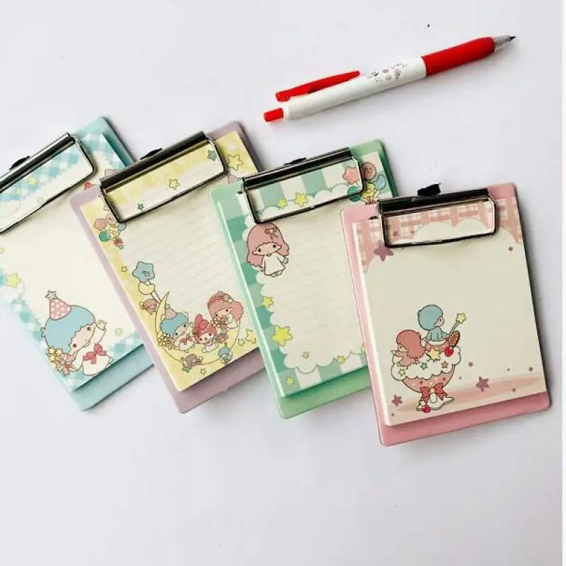 Милый плюшевый мультяшный блокнот с клипсой My Melody Kuromi Littletwinstars Sanrio, 48 шт./компл., подарок
Милый плюшевый мультяшный блокнот с клипсой My Melody Kuromi Littletwinstars Sanrio, 48 шт./компл., подарок