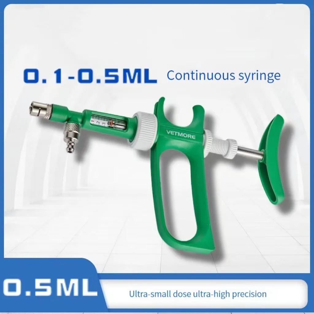 Loach Adjustable Imported Chicken Factory Precision Vaccine Continuous Syringe 0.5ml Malik Sales High Direct
Loach Adjustable Imported Chicken Factory Precision Vaccine Continuous Syringe 0.5ml Malik Sales High Direct