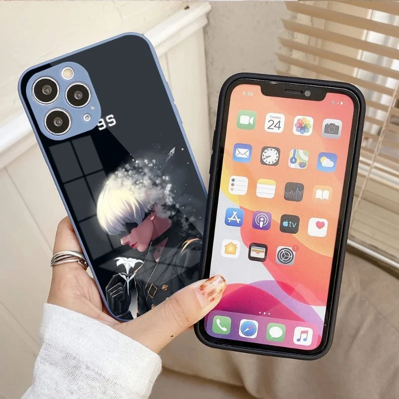 Чехол для телефона Nier 9S с аниме для IPhone 14, 13, 12, 11 Pro Max, X, XR, XS, 8, 7 Plus, цветной чехол из жидкого стекла
Чехол для телефона Nier 9S с аниме для IPhone 14, 13, 12, 11 Pro Max, X, XR, XS, 8, 7 Plus, цветной чехол из жидкого стекла