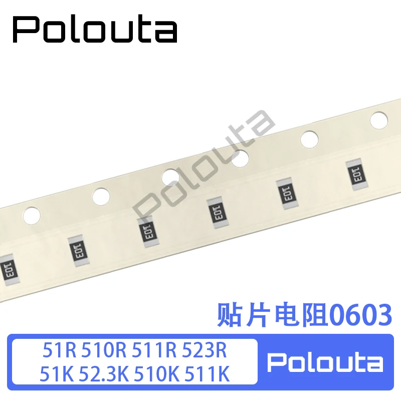 10 Pcs Chip Resistors 0603 51R 510R 511R 523R 51K 52.3K 510K 511K Integrated Circuit Arduino Nano Electronic Free Shipping
10 Pcs Chip Resistors 0603 51R 510R 511R 523R 51K 52.3K 510K 511K Integrated Circuit Arduino Nano Electronic Free Shipping