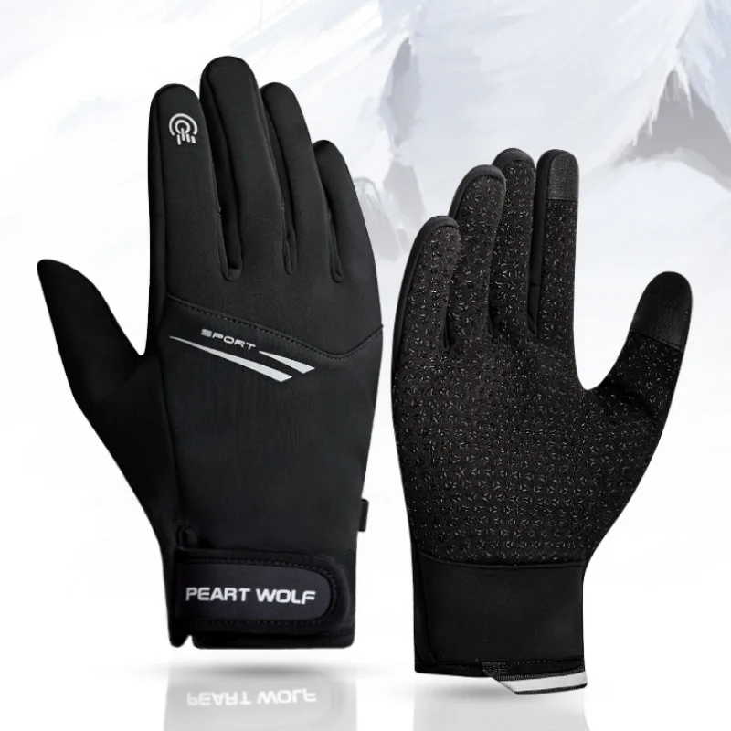 Winter Thermal Gloves Men Women Cycling Gloves Touch Cold Waterproof Motorcycle Gloves Male Outdoor Sports Warm Mittens
Winter Thermal Gloves Men Women Cycling Gloves Touch Cold Waterproof Motorcycle Gloves Male Outdoor Sports Warm Mittens