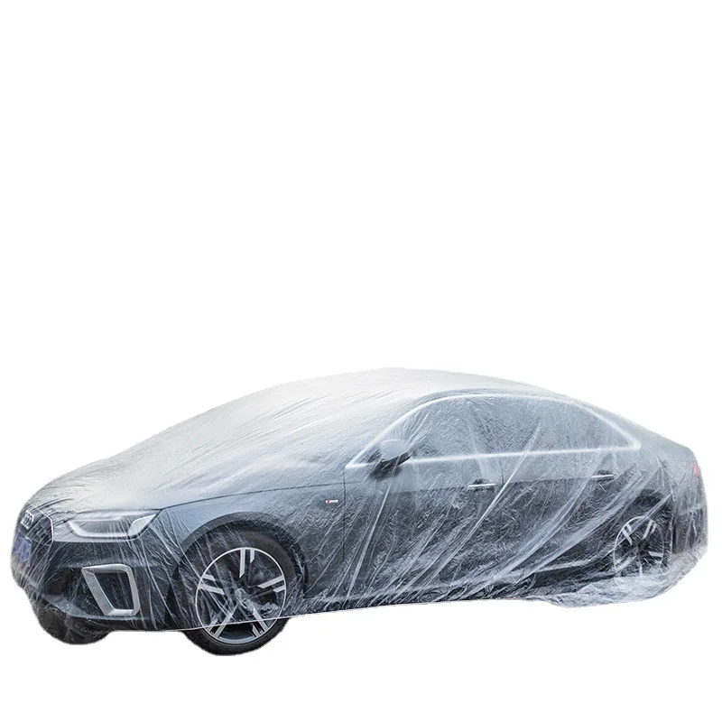Disposable car cover transparent car cover car cover PE film rain cover car disposable car cover
Disposable car cover transparent car cover car cover PE film rain cover car disposable car cover