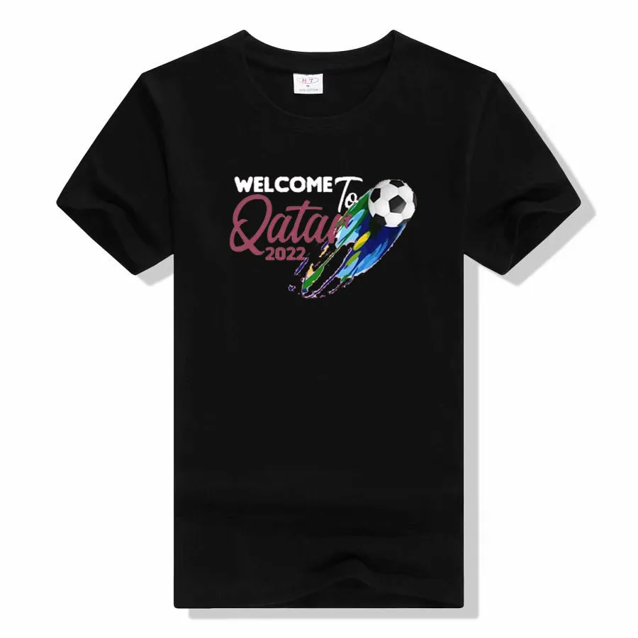 Welcome To Qatar Funny Football Lover T-Shirt Sayings Quote Graphic Tee Tops Soccer Sportwear Clothes Basic Outfits Gifts
Welcome To Qatar Funny Football Lover T-Shirt Sayings Quote Graphic Tee Tops Soccer Sportwear Clothes Basic Outfits Gifts