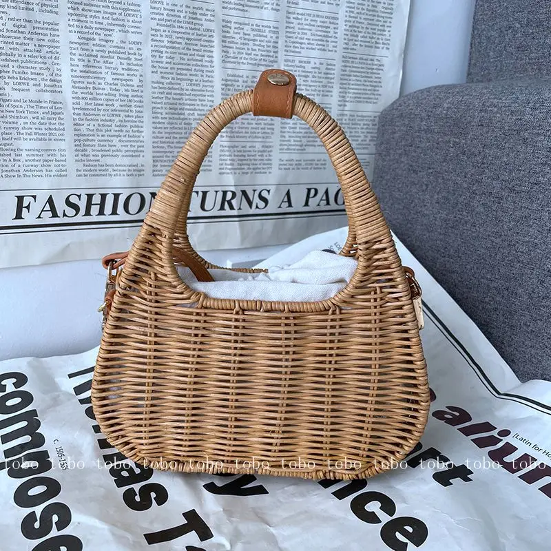 Соломенная Сумка из ротанга для женщин, брендовая плетеная корзина с ручками через плечо в стиле ретро, дизайнерский Дамский саквояж на пле...
Соломенная Сумка из ротанга для женщин, брендовая плетеная корзина с ручками через плечо в стиле ретро, дизайнерский Дамский саквояж на пле...