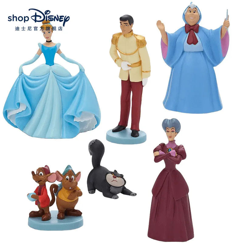Cinderella Disney Official Action Figures 6 Piece/Set Cinderella Princess 70th Anniversary Doll Figure Box Model Toys Girl Gift
Cinderella Disney Official Action Figures 6 Piece/Set Cinderella Princess 70th Anniversary Doll Figure Box Model Toys Girl Gift