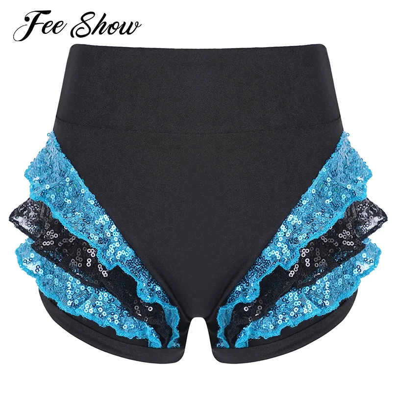 Kids Girls Shiny Sequins Frilly Shorts Hot Pants Casual Elastic Waist Ruffled Short Pants Jazz Dance Shorts Performance Bottoms
Kids Girls Shiny Sequins Frilly Shorts Hot Pants Casual Elastic Waist Ruffled Short Pants Jazz Dance Shorts Performance Bottoms