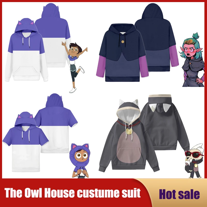 Anime The Owl House Cosplay Costume Unisex Adult Kids Cos Baseball Hoodie Jacket Coat Hat Trousers Suit Halloween Luz Sweatshirt 
Anime The Owl House Cosplay Costume Unisex Adult Kids Cos Baseball Hoodie Jacket Coat Hat Trousers Suit Halloween Luz Sweatshirt