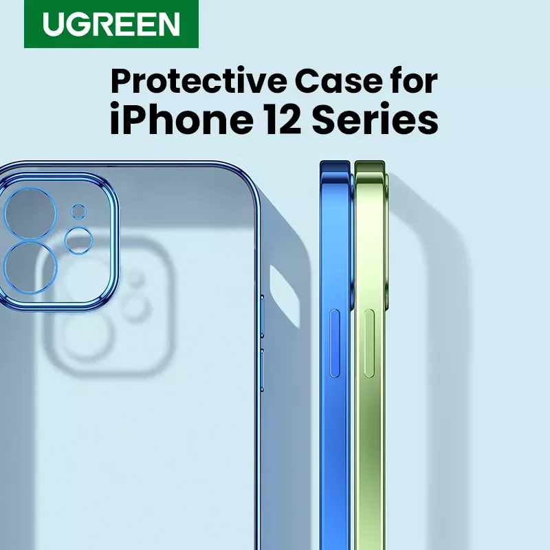 UGREEN Phone Case for iPhone 12 Shockproof Protective Transparent Case for iPhone 12 Soft TPU Back Cover Cell Phone Case
UGREEN Phone Case for iPhone 12 Shockproof Protective Transparent Case for iPhone 12 Soft TPU Back Cover Cell Phone Case