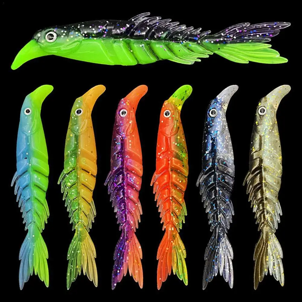 New PVC Knobby Fish Artificial Lures 8/13/15cm Fishing Lure Soft Bait Flexible Multi-Section Tail Swimbait Angler Supplies
New PVC Knobby Fish Artificial Lures 8/13/15cm Fishing Lure Soft Bait Flexible Multi-Section Tail Swimbait Angler Supplies