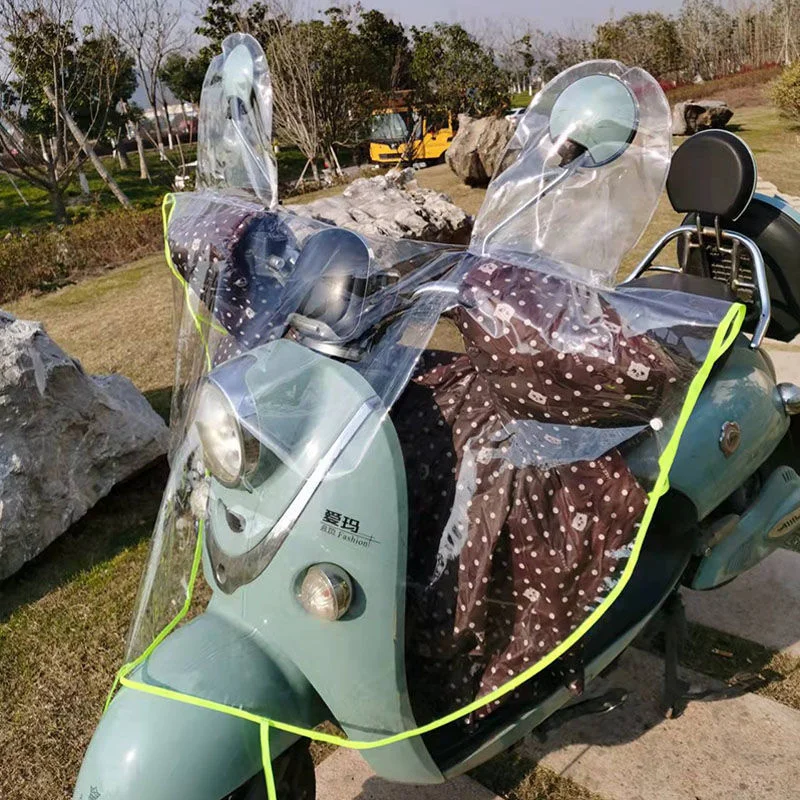 Electric vehicle rainproof front rain cover universal takeaway electric bike hood motorcycle hood anti-rain motorcycle accessori
Electric vehicle rainproof front rain cover universal takeaway electric bike hood motorcycle hood anti-rain motorcycle accessori