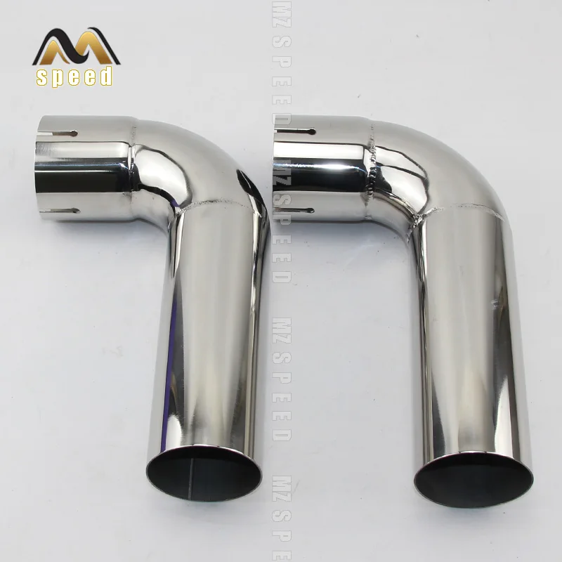 Free Shipping Car styling 90 degrees 54mm 66mm 73mm 76mm Exhaust pipe muffler tail pipe 304 stainless steel welding material
Free Shipping Car styling 90 degrees 54mm 66mm 73mm 76mm Exhaust pipe muffler tail pipe 304 stainless steel welding material