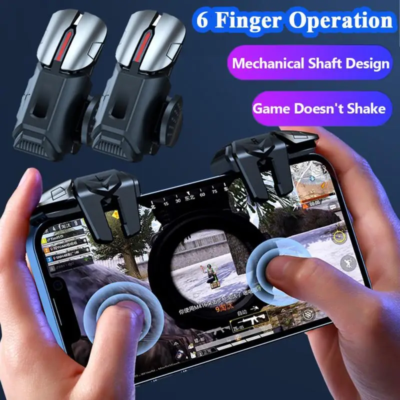 G21 Mobile Game Trigger For PUBG Phone Gaming Controller Gamepad Joystick Aim Shooting L1 R1 Alloy Key Button For IPhone Android
G21 Mobile Game Trigger For PUBG Phone Gaming Controller Gamepad Joystick Aim Shooting L1 R1 Alloy Key Button For IPhone Android
