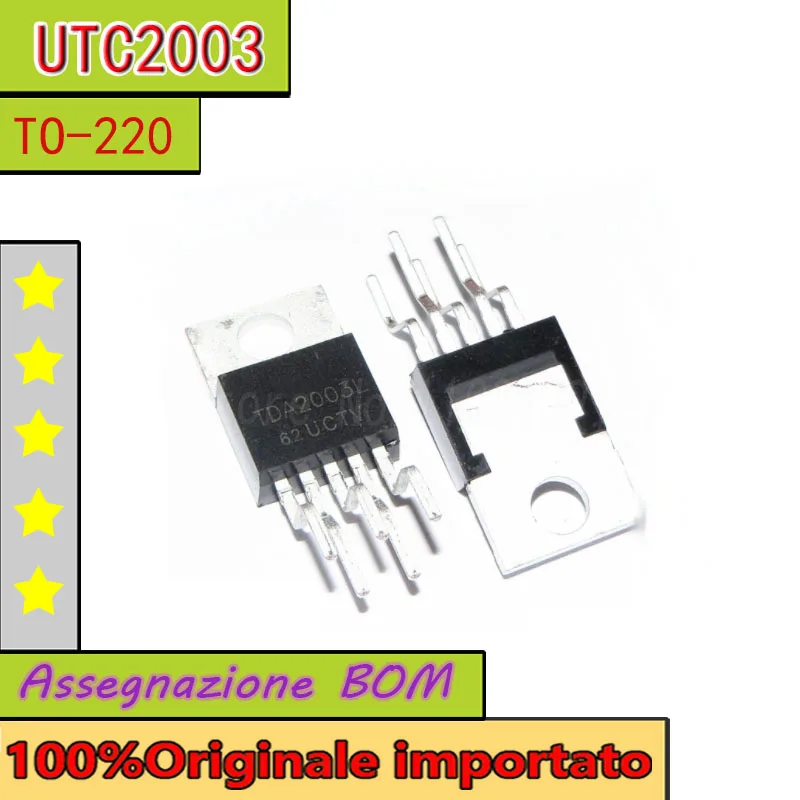 100%Originale importato 50pcs/lot UTC2003 UTC2003 TO-220 integrated circuit chip power amplifier IC chip
100%Originale importato 50pcs/lot UTC2003 UTC2003 TO-220 integrated circuit chip power amplifier IC chip