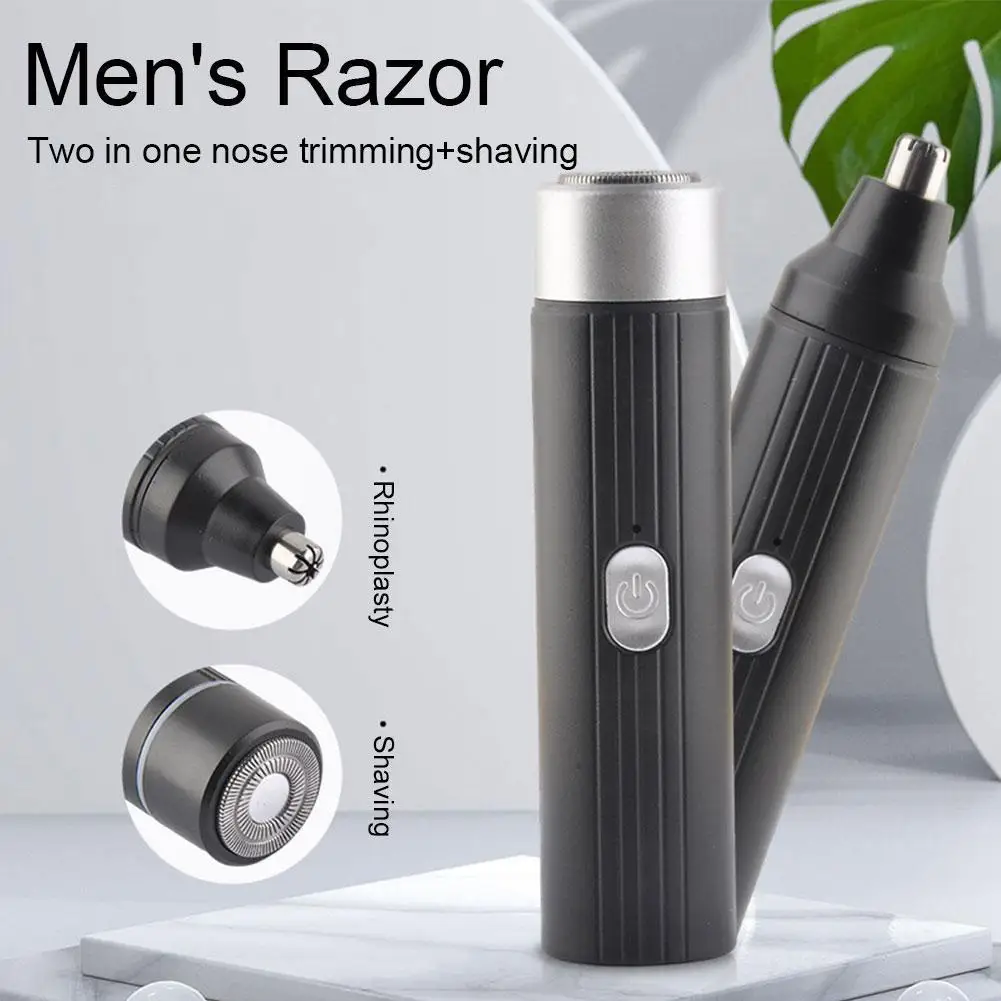 2in1 Nose Hair Trimming Portable Pocket Men's Razor Mini Floating Hair Car Razor Cheek USB Aluminum Alloy Charging Electric M6F5
2in1 Nose Hair Trimming Portable Pocket Men's Razor Mini Floating Hair Car Razor Cheek USB Aluminum Alloy Charging Electric M6F5