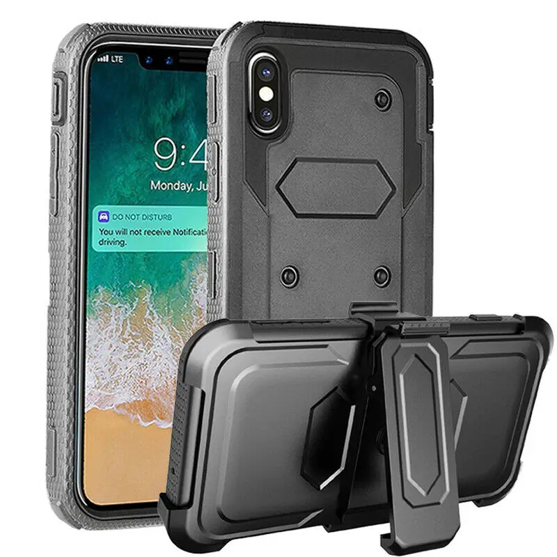 Shockproof Rugged Kickstand Case with Belt Clip for Apple iPhone X Xs max XR 11 11 Pro 11 Pro Max 
Shockproof Rugged Kickstand Case with Belt Clip for Apple iPhone X Xs max XR 11 11 Pro 11 Pro Max