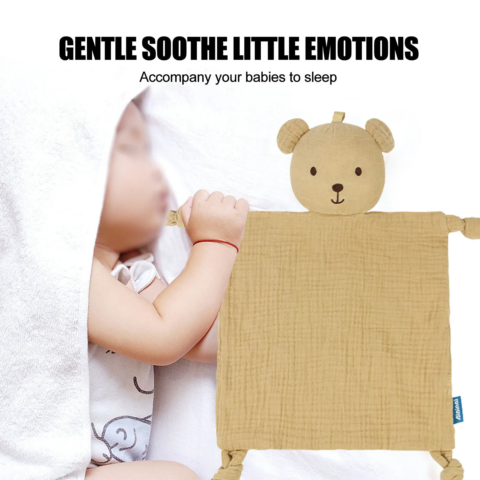 Детское успокаивающее полотенце, мягкая Жевательная хлопчатобумажная марля, игрушка для новорожденных, Детская кукла для сна из органичес...
Детское успокаивающее полотенце, мягкая Жевательная хлопчатобумажная марля, игрушка для новорожденных, Детская кукла для сна из органичес...