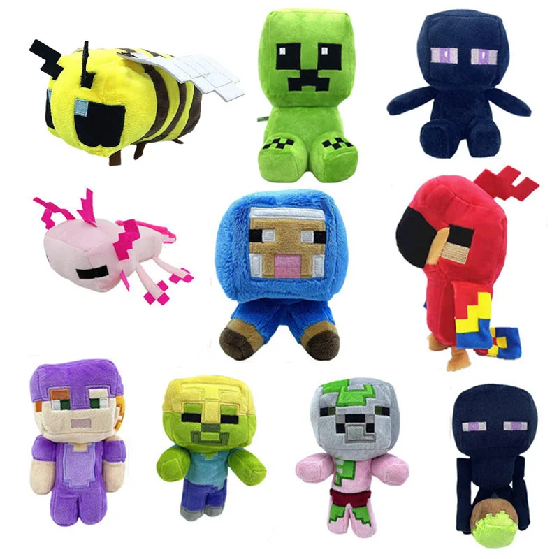 Мультяшный паук из игры Minecraft, пчела, панда, плюшевая мягкая игрушка, милая подушка в виде животного, пчела, плюшевые мягкие игрушки, кукла в п...
Мультяшный паук из игры Minecraft, пчела, панда, плюшевая мягкая игрушка, милая подушка в виде животного, пчела, плюшевые мягкие игрушки, кукла в п...