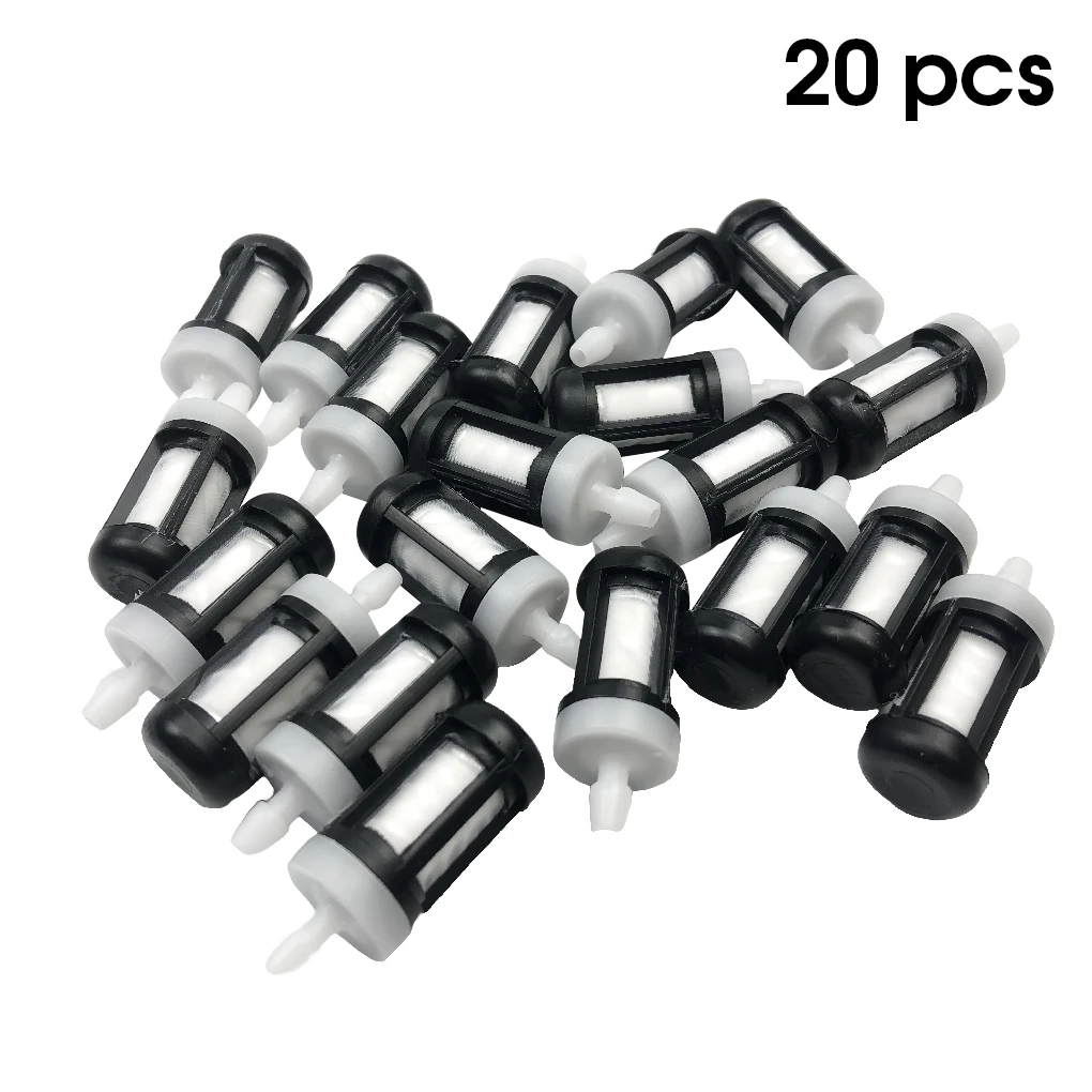 Pack of 20 Garden Chainsaw Fuel Filters Filtration System Filter Gardening Tool Chain Saws Accessories Replacing Parts
Pack of 20 Garden Chainsaw Fuel Filters Filtration System Filter Gardening Tool Chain Saws Accessories Replacing Parts