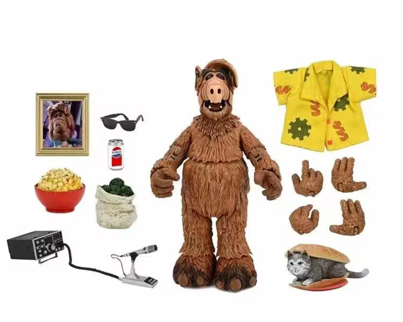 

Original Ultimate NECA Alien ALF Figure Life Form ALF Dracula Action Figure Oh Look! Someone With Taste Joint Movable Doll Gift