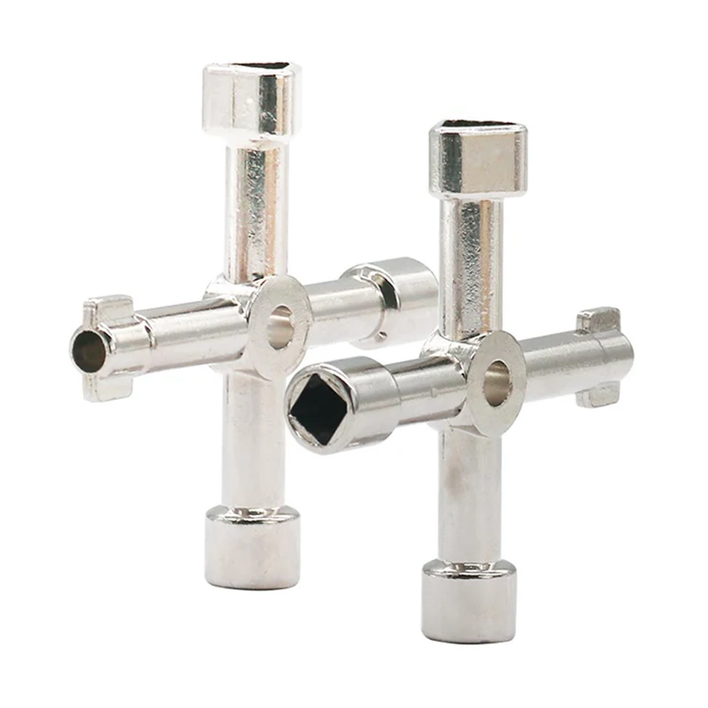 Electric Control Cabinet Universal Key Wrench Triangle Multifunction Cross Tool Elevator Water Meter Valve Square Hole Plumber
Electric Control Cabinet Universal Key Wrench Triangle Multifunction Cross Tool Elevator Water Meter Valve Square Hole Plumber