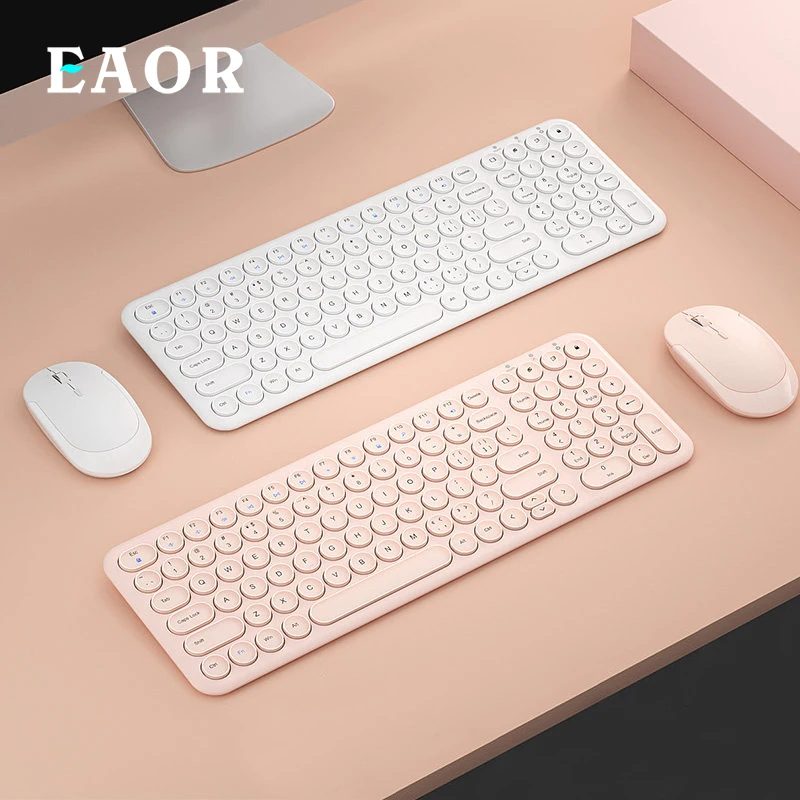 EAOR 2.4G Wireless Gaming Keyboard and Mouse Set for Laptop Desktop Rechargeable Silent Computer Keyboard Wireless Mouse Combos
EAOR 2.4G Wireless Gaming Keyboard and Mouse Set for Laptop Desktop Rechargeable Silent Computer Keyboard Wireless Mouse Combos