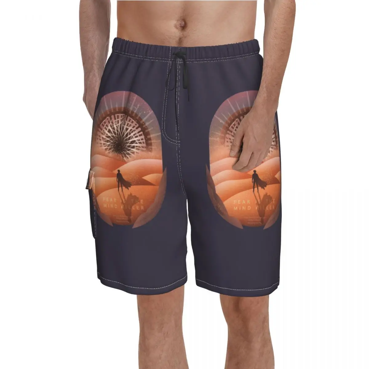 Dune Fear Is The Mind Killer Board Shorts Film Funny Beach Swimming Trunks Polyester Men Swim Trunks
Dune Fear Is The Mind Killer Board Shorts Film Funny Beach Swimming Trunks Polyester Men Swim Trunks