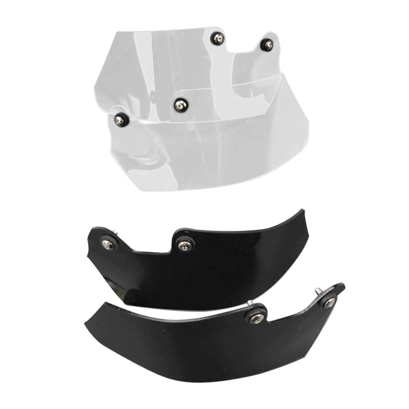 Motorcycle Windshield Side Panels Durable Wind Shield Screen Easy to Install Fit for Parts
Motorcycle Windshield Side Panels Durable Wind Shield Screen Easy to Install Fit for Parts