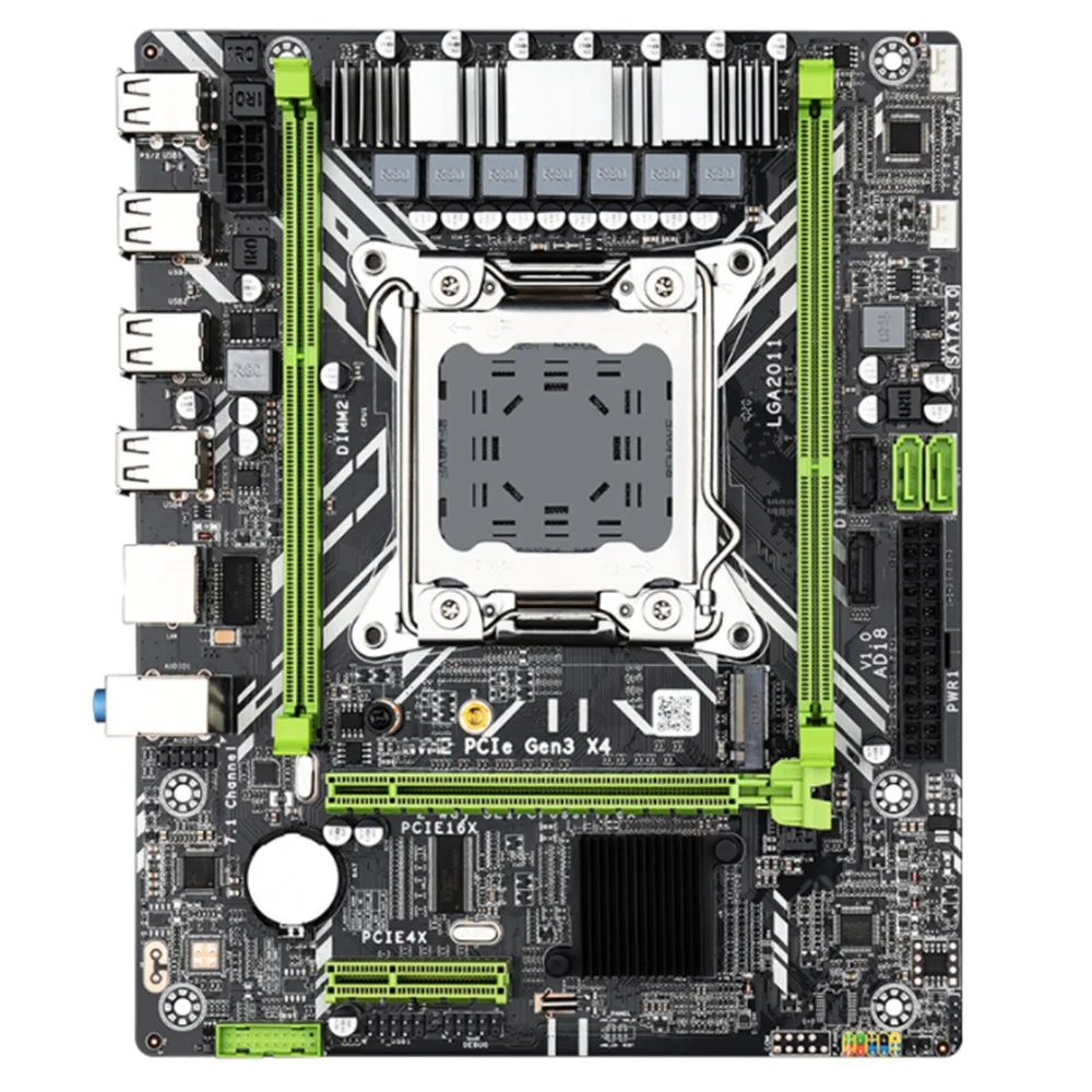 Материнская плата X79D 2,0 LGA2011 ATX, двухканальная DDR3 64 Гб ОЗУ PCI-E 16X SATA3.0 M.2 NVME, материнская плата для ЦП LGA2011
Материнская плата X79D 2,0 LGA2011 ATX, двухканальная DDR3 64 Гб ОЗУ PCI-E 16X SATA3.0 M.2 NVME, материнская плата для ЦП LGA2011