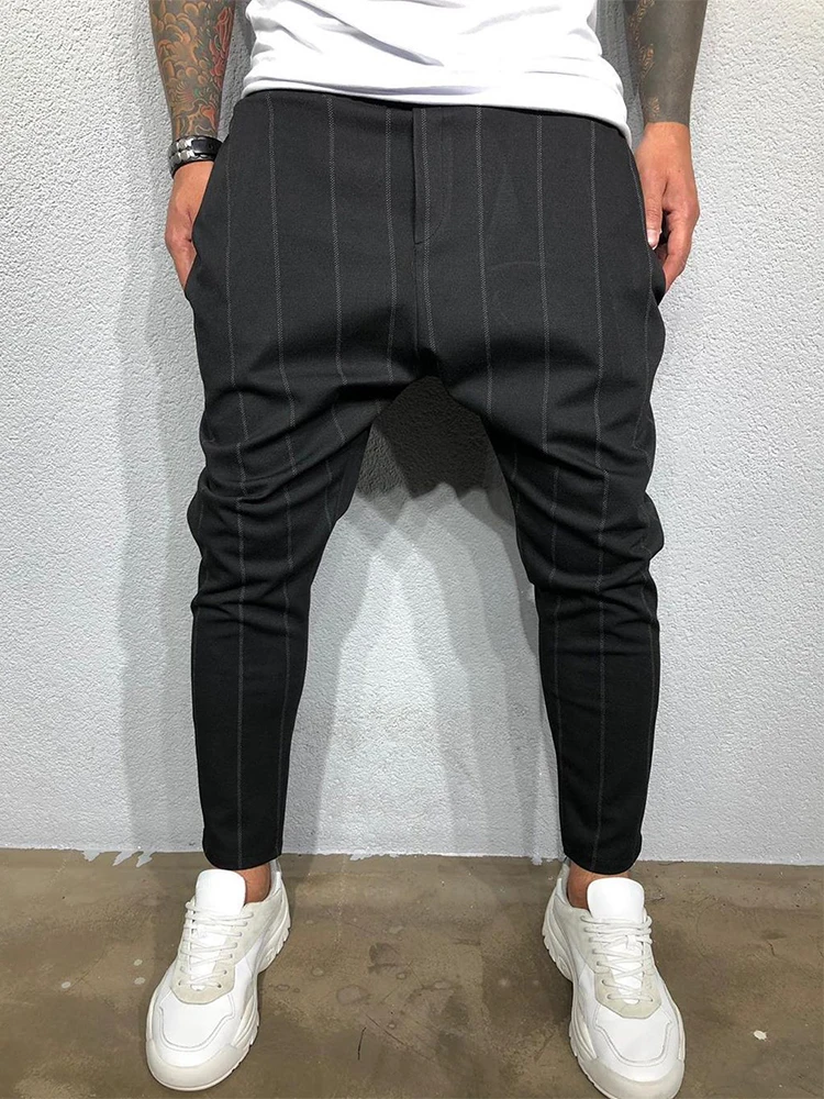 Vintage Striped Printed Slim Pencil Pants Fashion Men Casual Office Pockets Trousers Summer Mens Fashion Drawstring Long Pants
Vintage Striped Printed Slim Pencil Pants Fashion Men Casual Office Pockets Trousers Summer Mens Fashion Drawstring Long Pants