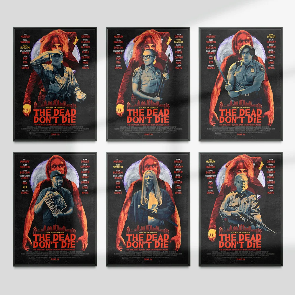 The Dead Don't Die Movie Print Art Poster Film Wall Stickers Modern Canvas Painting Video Room Cinema Decor
The Dead Don't Die Movie Print Art Poster Film Wall Stickers Modern Canvas Painting Video Room Cinema Decor
