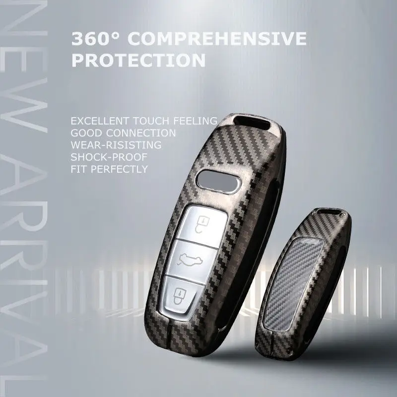 Matel Car Remote Key Cover Case For Audi A3 A4 B9 A6 C8 A7 S7 4K A8 D5 S8 Q7 Q8 SQ8 E-tron 2018 2019 2020 2021 Accessories
Matel Car Remote Key Cover Case For Audi A3 A4 B9 A6 C8 A7 S7 4K A8 D5 S8 Q7 Q8 SQ8 E-tron 2018 2019 2020 2021 Accessories
