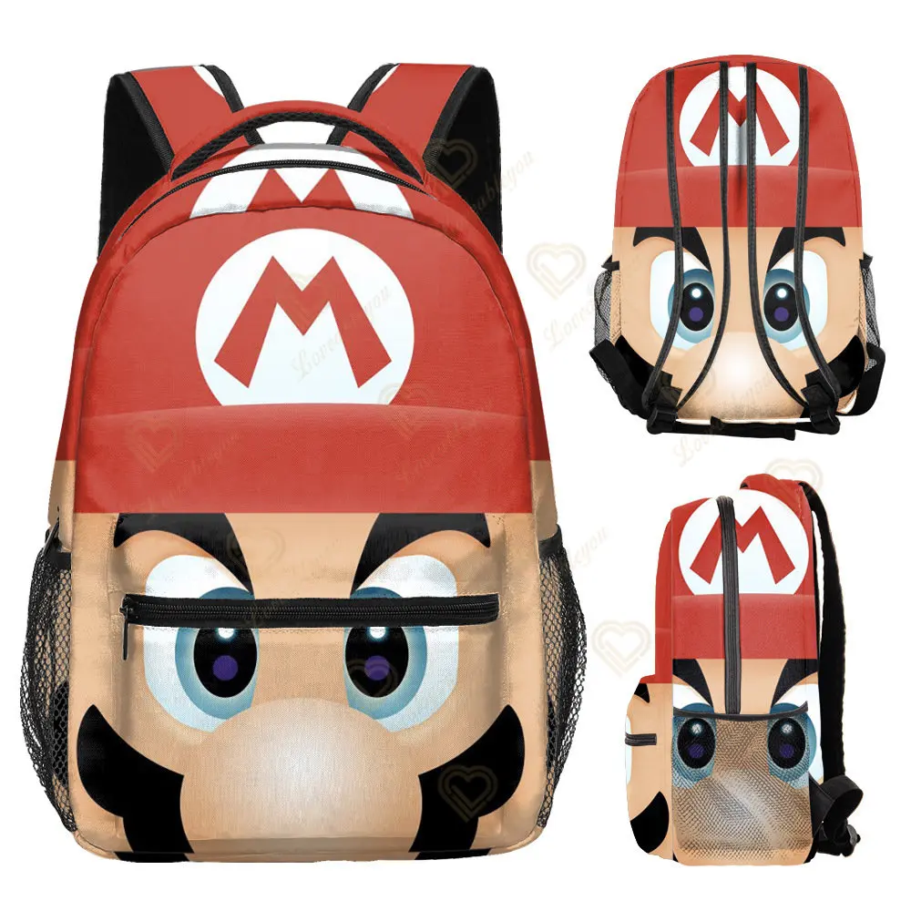 Super Mario Backpack High-capacity Zipper Stationery Schoolbag Students Pencil Case Kids Birthday Gifts
Super Mario Backpack High-capacity Zipper Stationery Schoolbag Students Pencil Case Kids Birthday Gifts