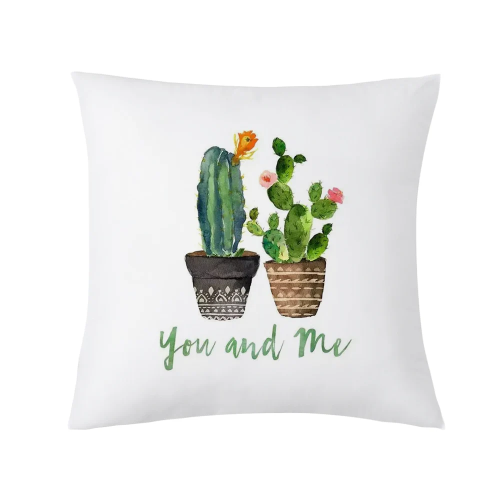 Tropical Plants Cactus Pillow Case Polyester Decorative Pillowcases Cartoon Tropical Cactus Throw Pillow Case Kussensloop
Tropical Plants Cactus Pillow Case Polyester Decorative Pillowcases Cartoon Tropical Cactus Throw Pillow Case Kussensloop