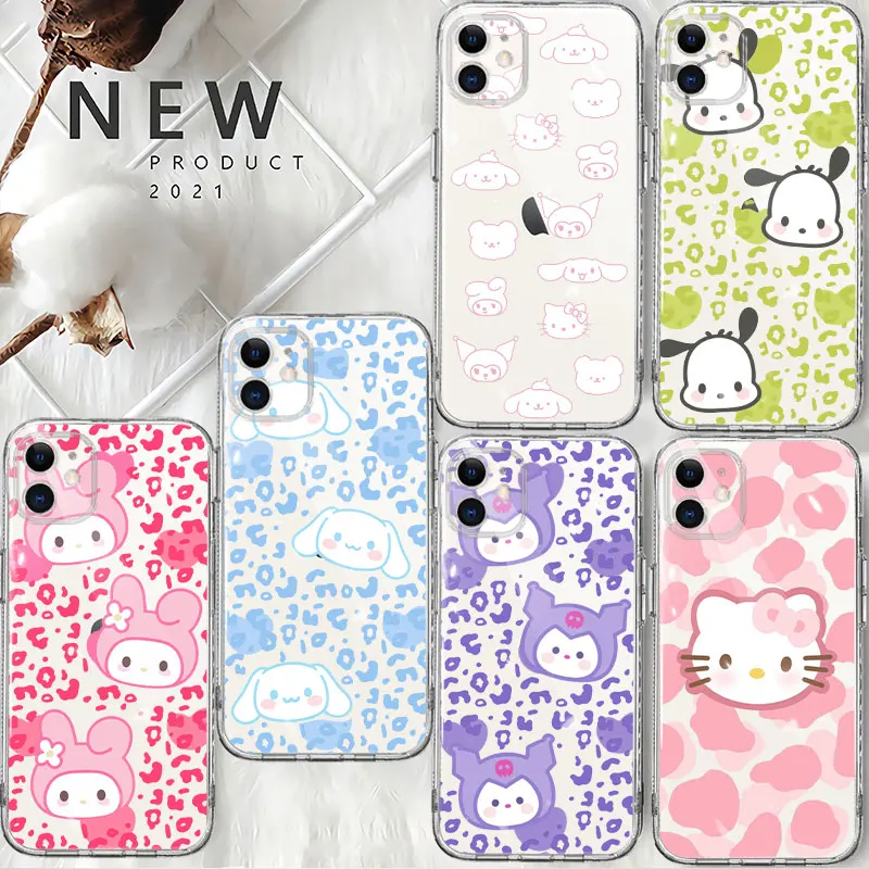 Cinnamoroll Kuromi Texture Color Clear Case For Apple iPhone 14 13 12 11 Pro Max 13 12 Mini XS Max XR X 7 8 6 6S Plus Shell
Cinnamoroll Kuromi Texture Color Clear Case For Apple iPhone 14 13 12 11 Pro Max 13 12 Mini XS Max XR X 7 8 6 6S Plus Shell