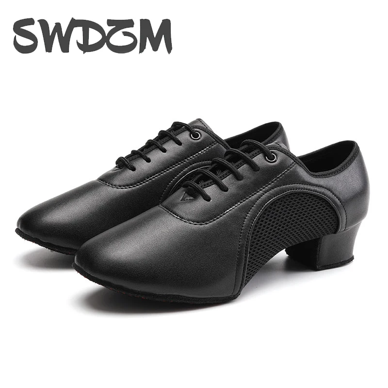 SWDZM Men Latin Dance Shoes Man Tango Ballroom dancing Shoes Adults Boys Modern Practicing Dance shoes Suede sole dance sneakers
SWDZM Men Latin Dance Shoes Man Tango Ballroom dancing Shoes Adults Boys Modern Practicing Dance shoes Suede sole dance sneakers