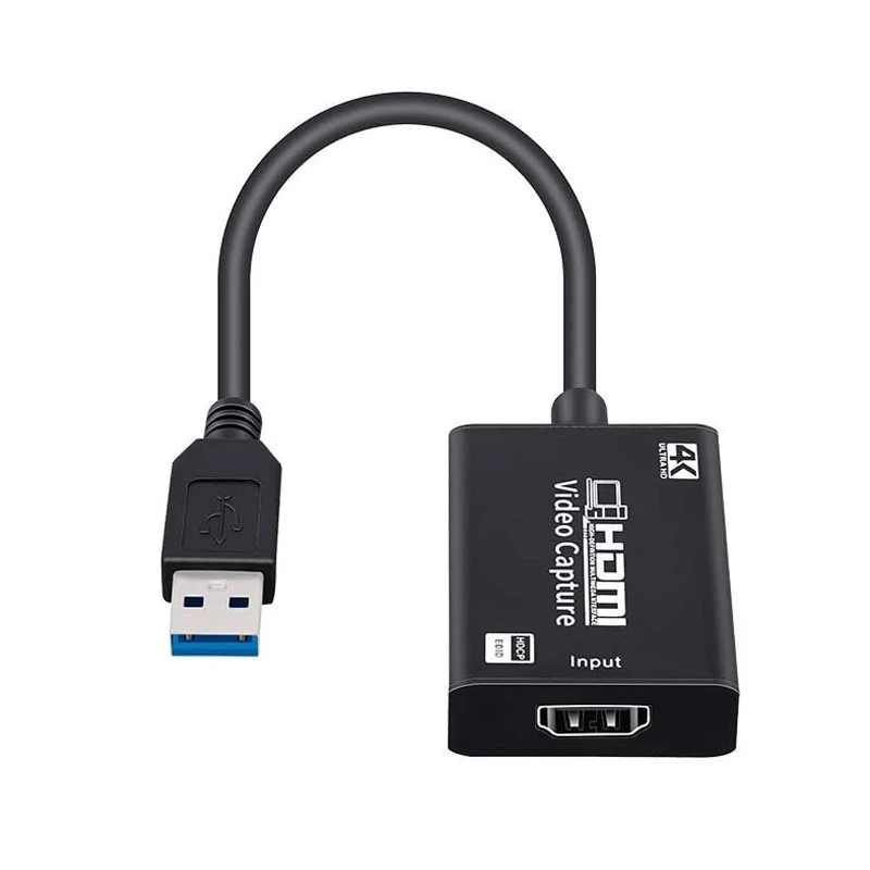 HDMI Video Audio Capture Card 1080P 30Fps HDMI to USB 3.0 HDMI Capture Device for Live Streaming Conferencing
HDMI Video Audio Capture Card 1080P 30Fps HDMI to USB 3.0 HDMI Capture Device for Live Streaming Conferencing