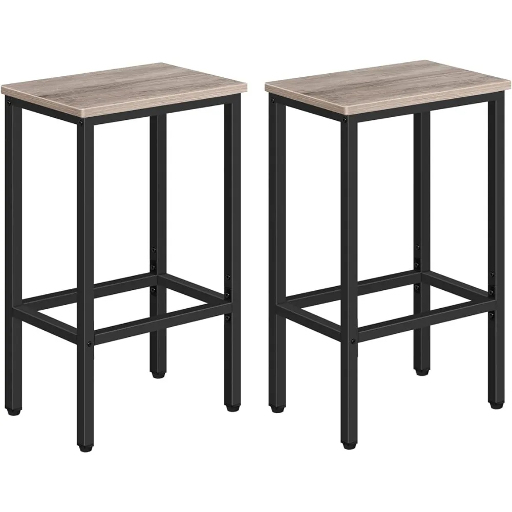 ALLOSWELL Bar Stools, Set of 2 Bar Chairs, Kitchen Breakfast Bar Stools with Footrest, for Dining Room, Kitchen
ALLOSWELL Bar Stools, Set of 2 Bar Chairs, Kitchen Breakfast Bar Stools with Footrest, for Dining Room, Kitchen