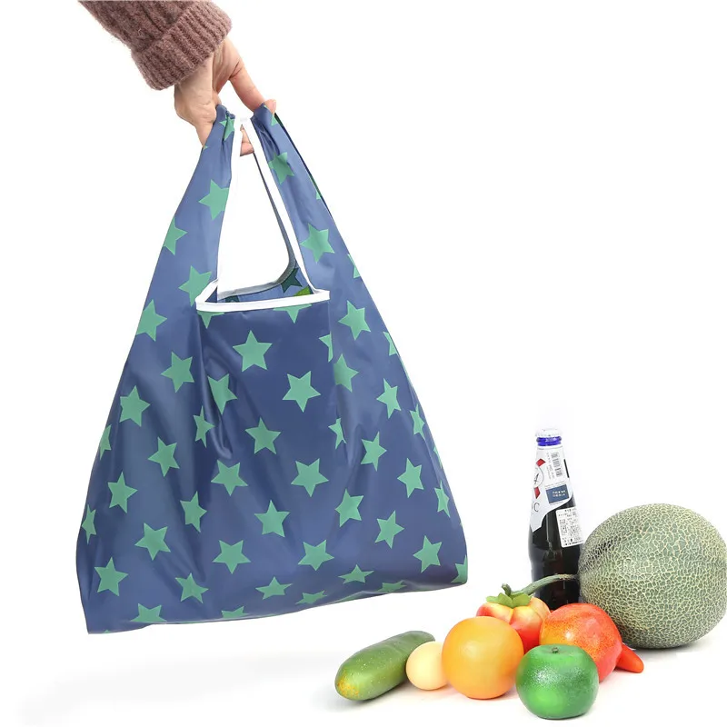 Portable Shopping Bag Foldable 190T Oxford Cloth Printing Household Supermarket Shopping Bag
Portable Shopping Bag Foldable 190T Oxford Cloth Printing Household Supermarket Shopping Bag