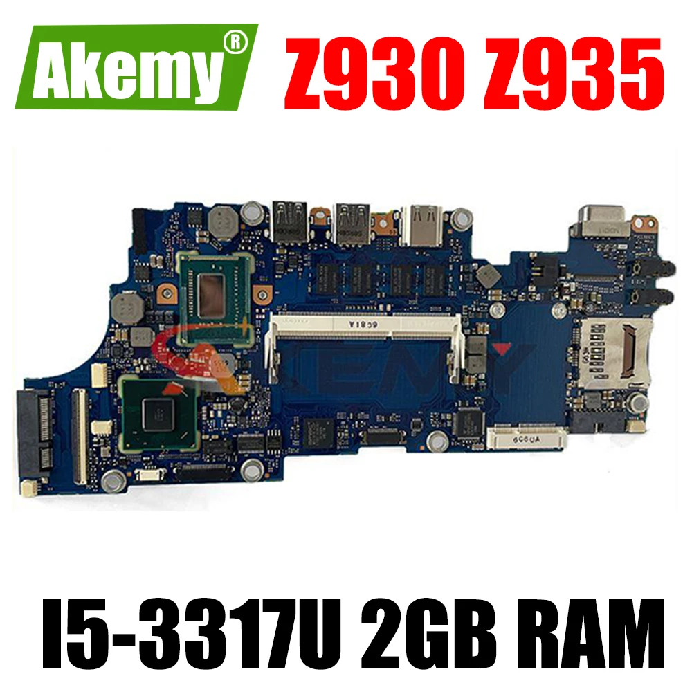 Akemy For Toshiba Z930 Z935 Laptop Motherboard FAU2SY1 A3267A notebook Mainboard HM76 With I5-3317U CPU 2GB RAM DDR3
Akemy For Toshiba Z930 Z935 Laptop Motherboard FAU2SY1 A3267A notebook Mainboard HM76 With I5-3317U CPU 2GB RAM DDR3
