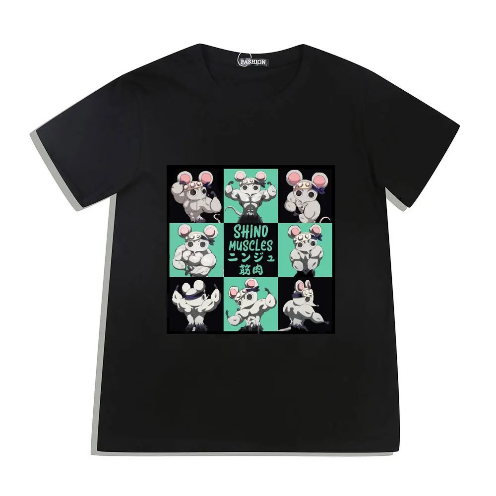 Japan Anime Demon Slayer Uzui Tengen T-shirt Manga Muscular Ninja Mice Muki Gym T Shirt Casual Loose 100%Cotton T Shirts Unisex
Japan Anime Demon Slayer Uzui Tengen T-shirt Manga Muscular Ninja Mice Muki Gym T Shirt Casual Loose 100%Cotton T Shirts Unisex